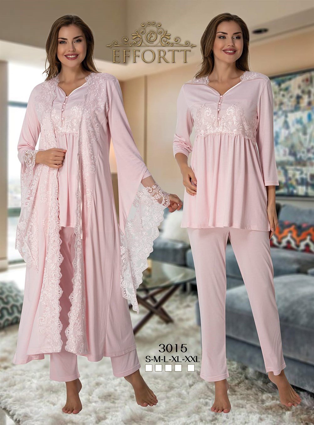 Effortt Lohusa Pijama , Sabahlık