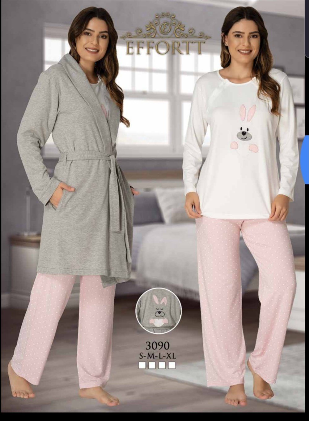 Effortt Lohusa Pijama , Sabahlık