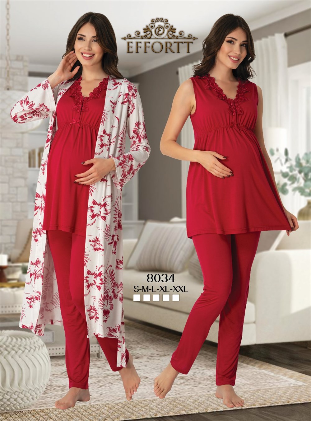 Effortt Lohusa Pijama , Sabahlık