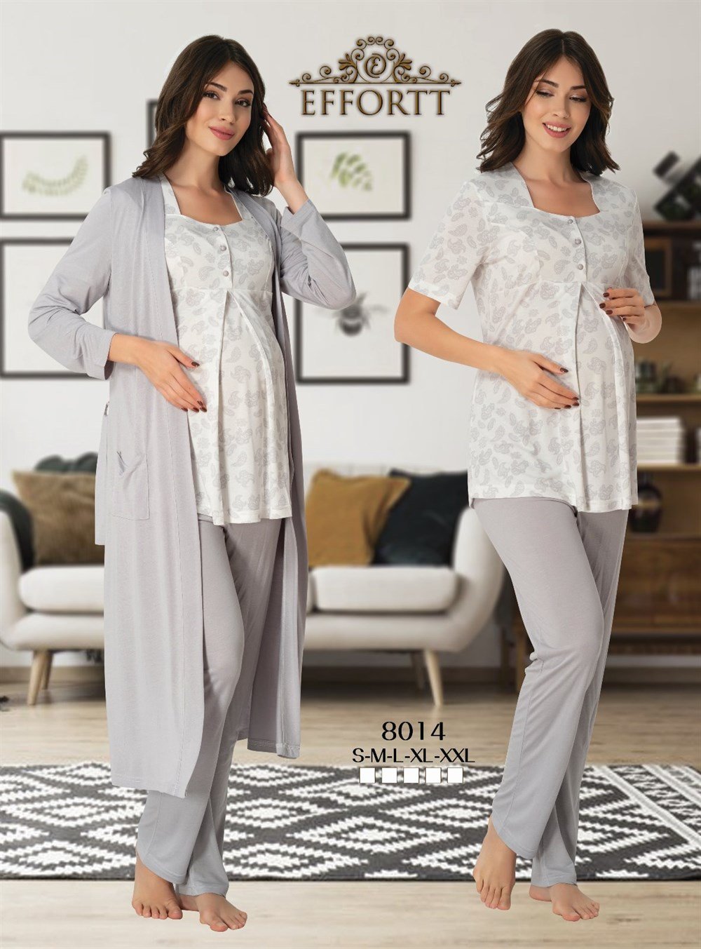 Effortt Lohusa Pijama , Sabahlık