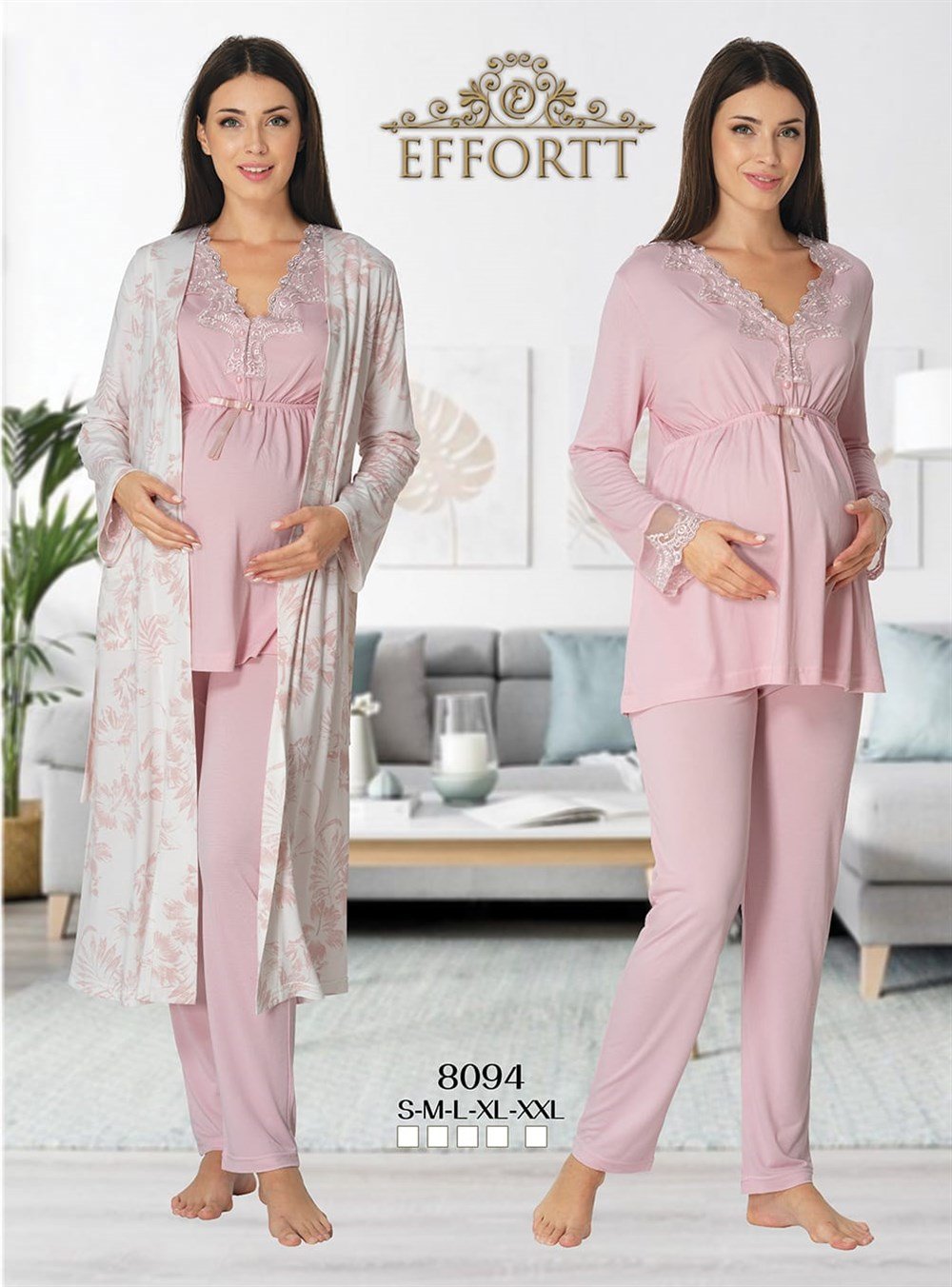 Effortt Lohusa Pijama , Sabahlık