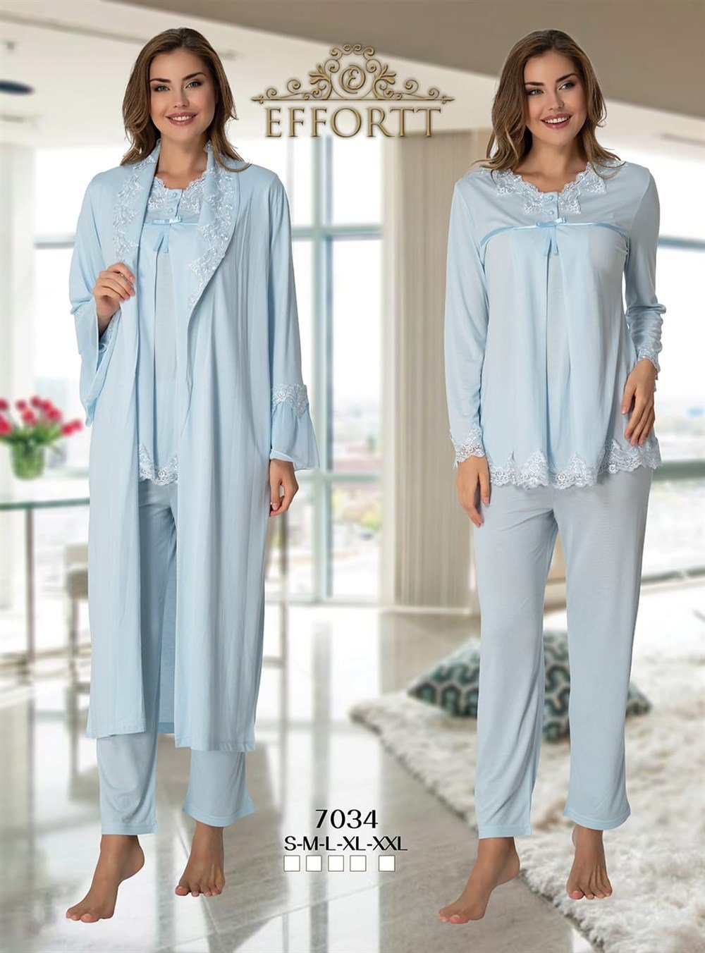 Effortt Lohusa Pijama , Sabahlık