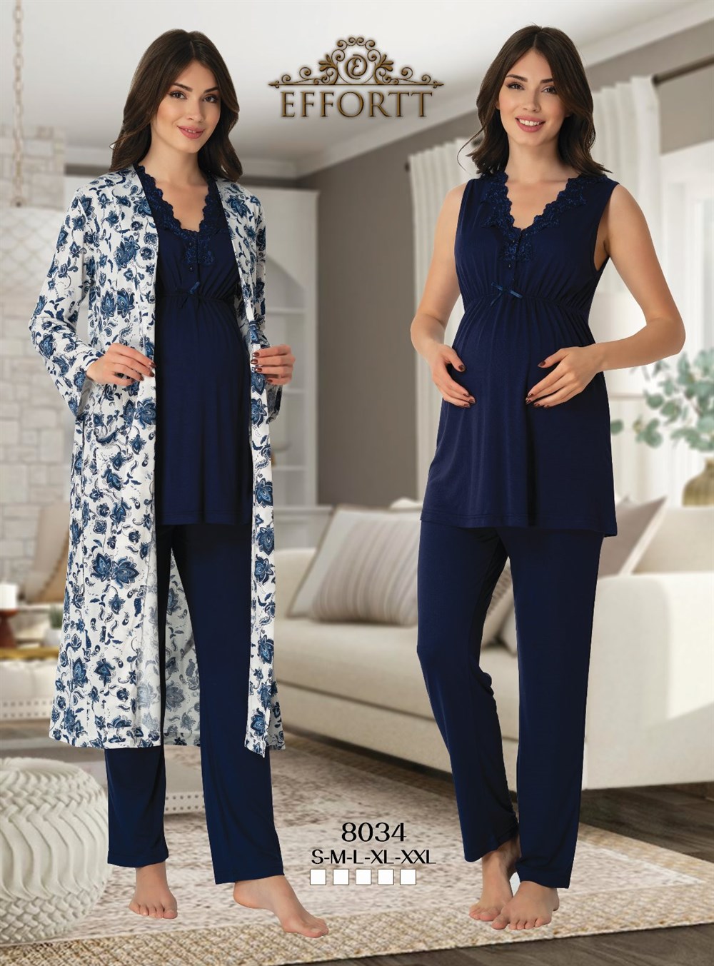 Effortt Lohusa Pijama , Sabahlık