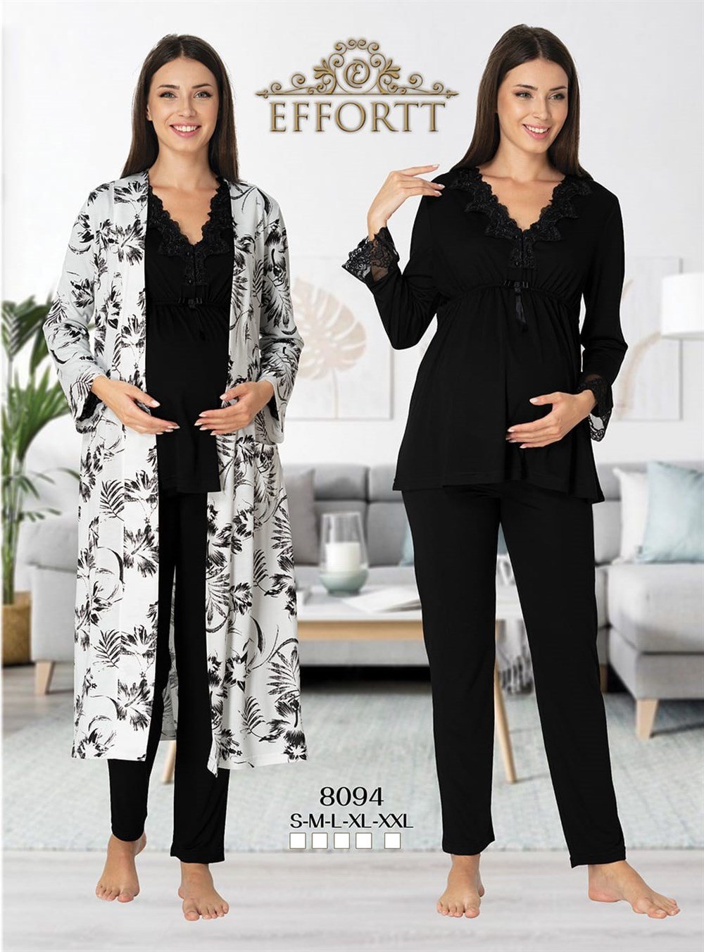 Effortt Lohusa Pijama , Sabahlık