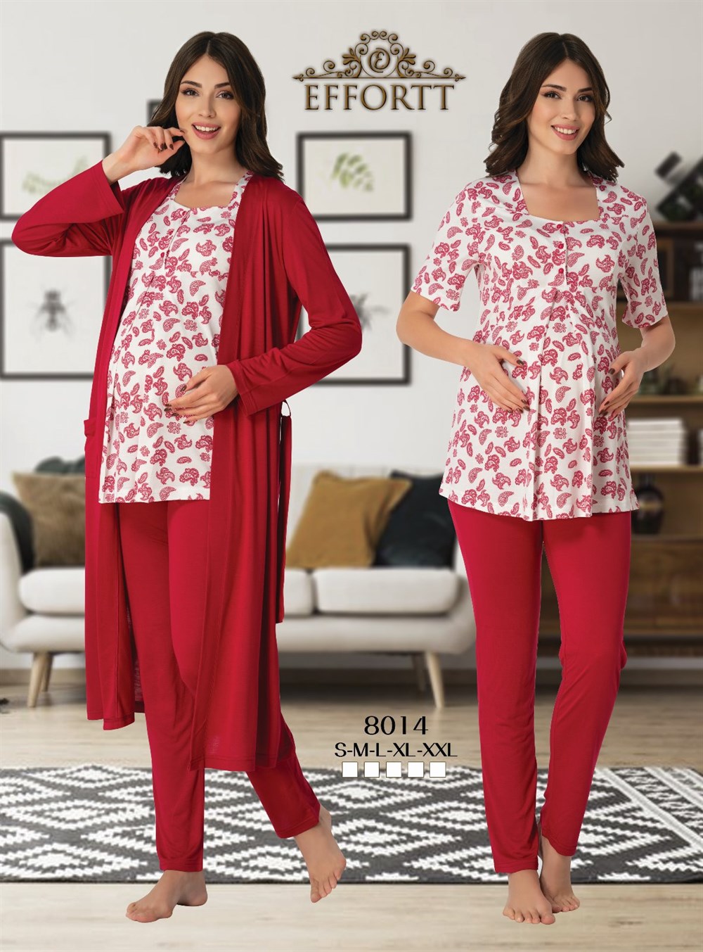 Effortt Lohusa Pijama , Sabahlık