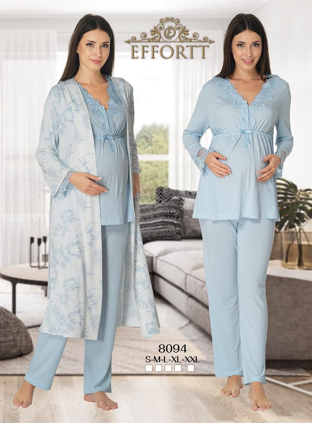 Effortt Lohusa Pijama , Sabahlık