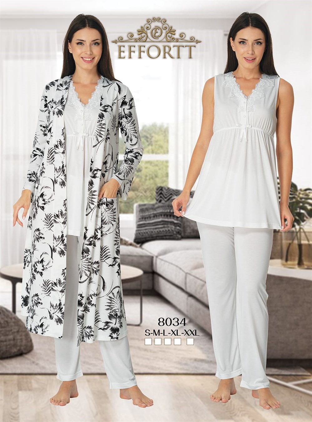 Effortt Lohusa Pijama , Sabahlık