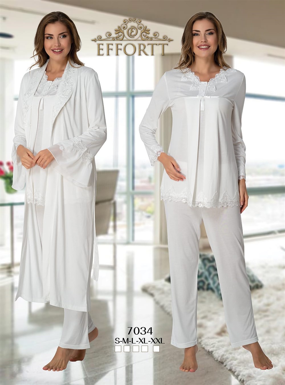 Effortt Lohusa Pijama , Sabahlık