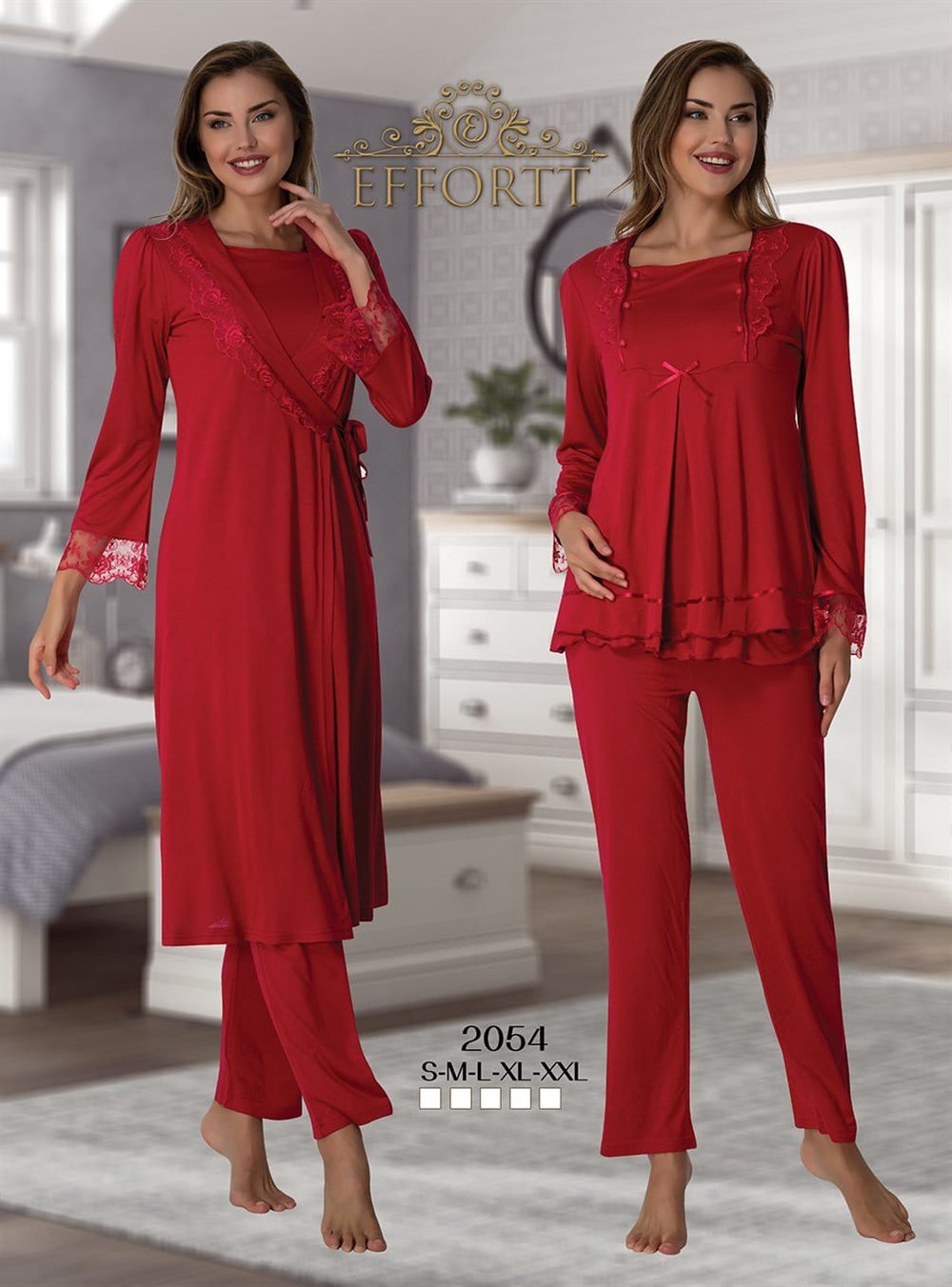 Effortt Lohusa Pijama , Sabahlık