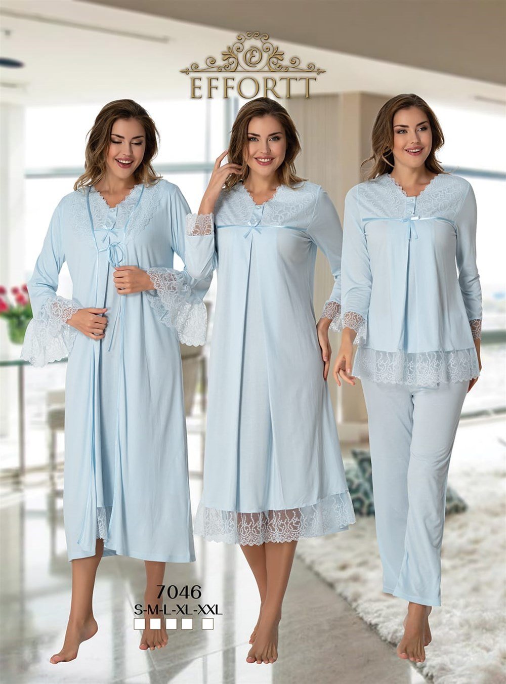 Effortt Lohusa Pijama, Gecelik, Sabahlık