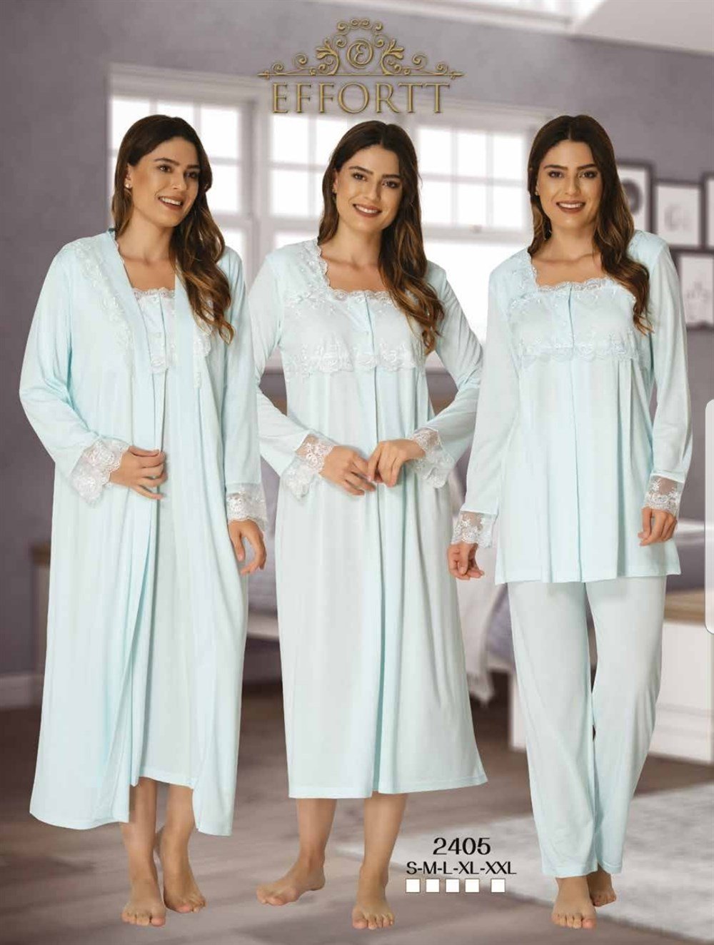 Effortt Lohusa Pijama, Gecelik, Sabahlık