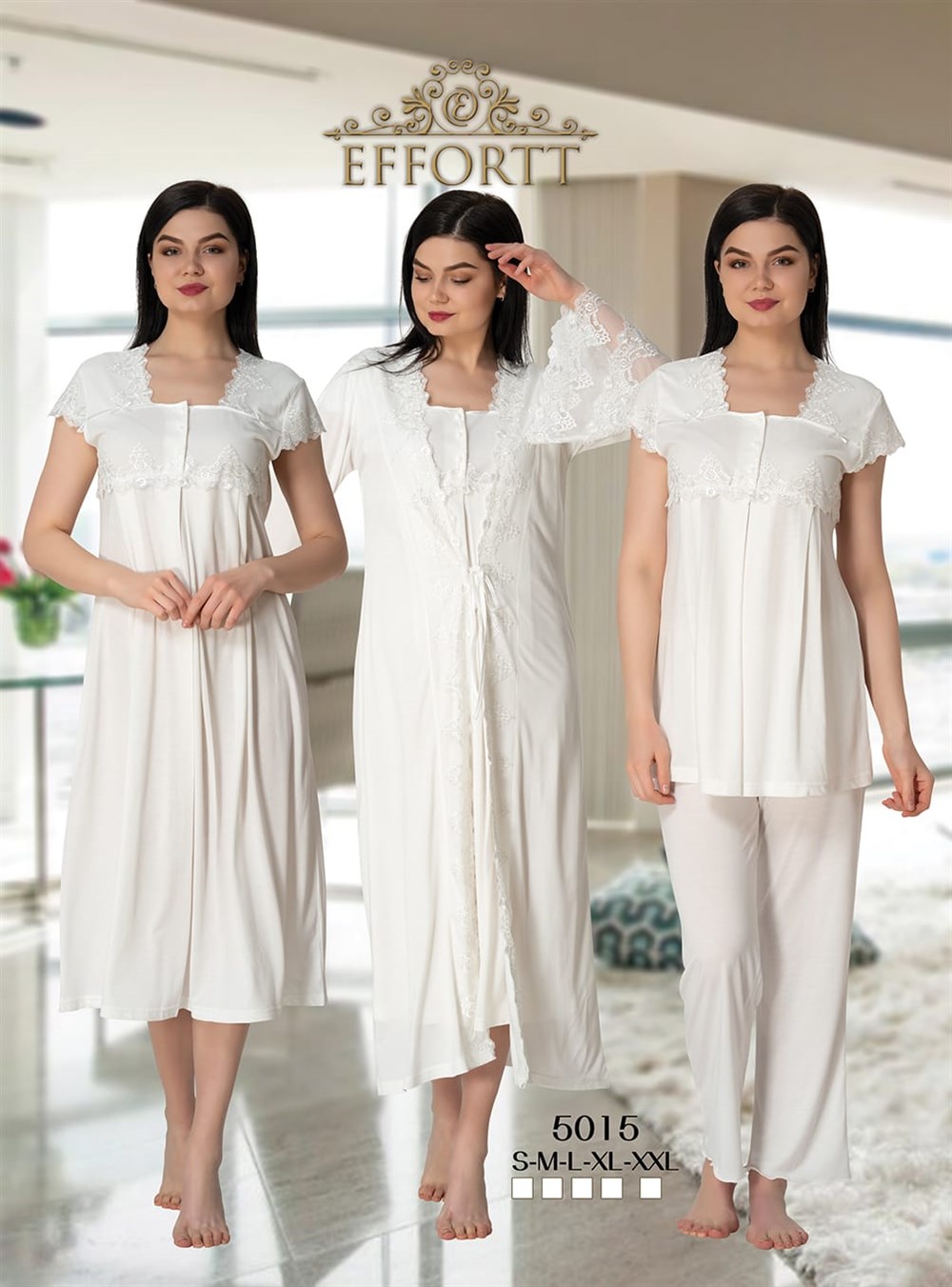 Effortt Lohusa Pijama, Gecelik, Sabahlık