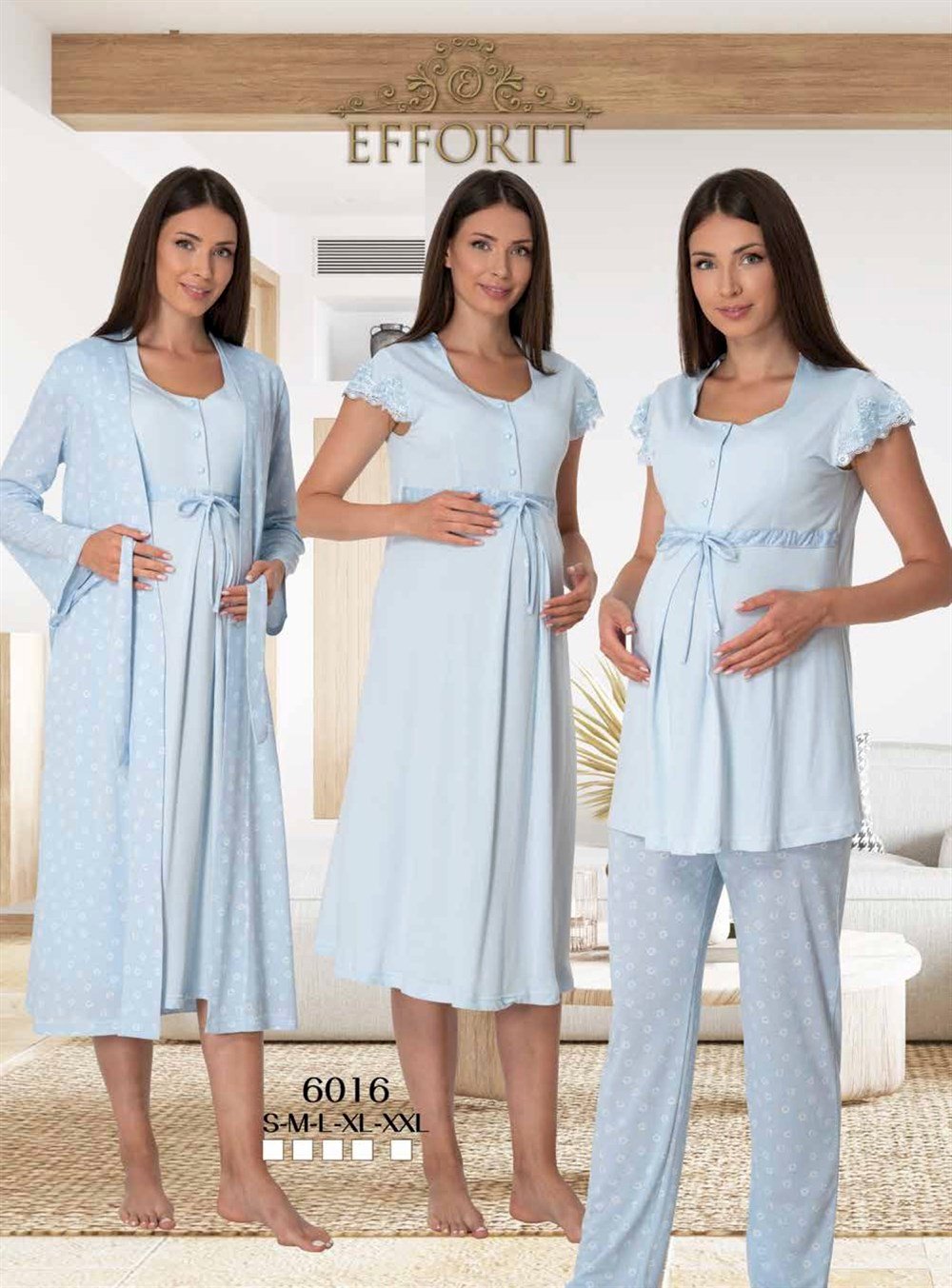 Effortt Lohusa Pijama, Gecelik ve Sabahlık