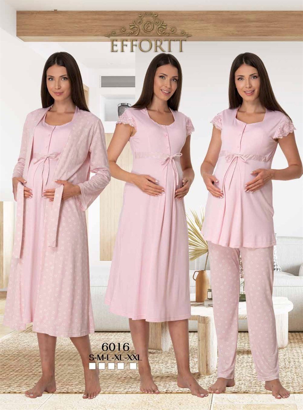 Effortt Lohusa Pijama, Gecelik ve Sabahlık