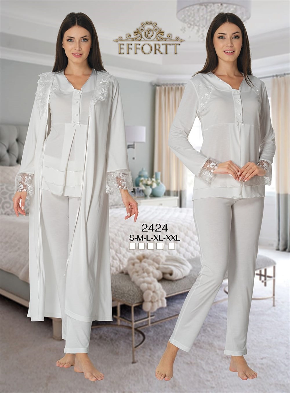 Effortt Lohusa Pijama, Sabahlık