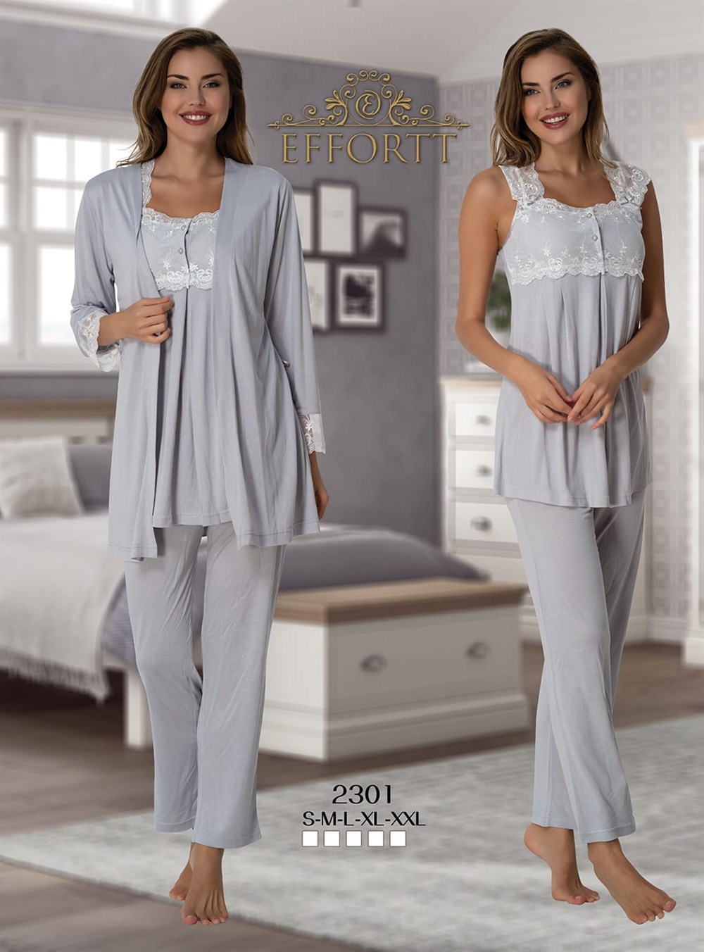 Effortt Lohusa Pijama, Sabahlık