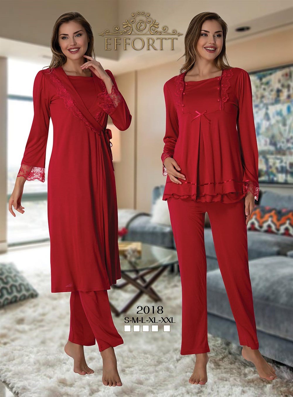 Effortt Lohusa Pijama, Sabahlık