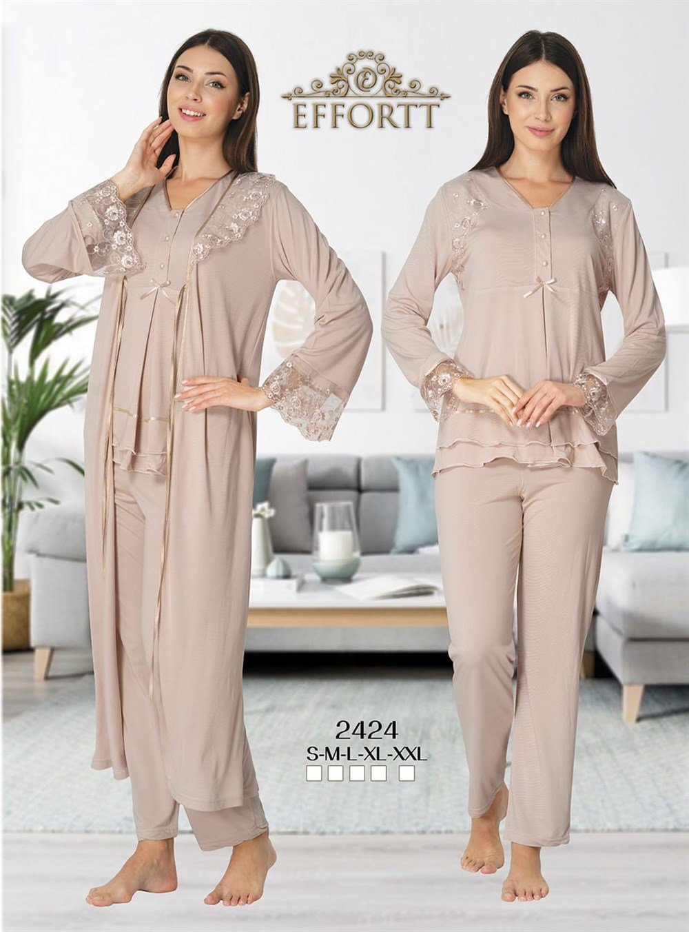 Effortt Lohusa Pijama, Sabahlık