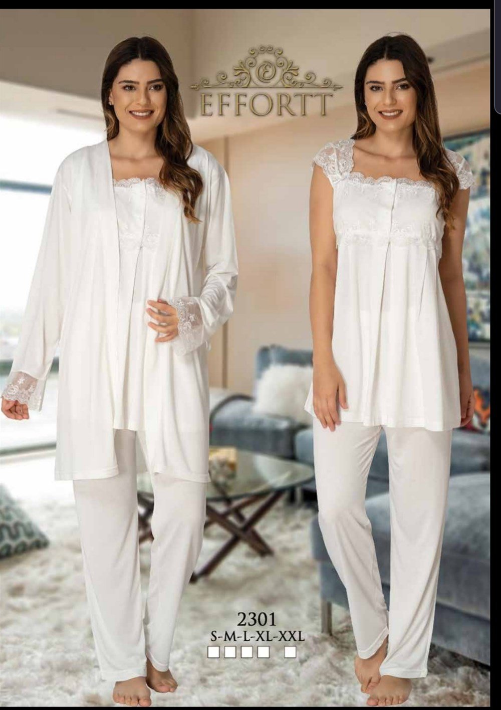 Effortt Lohusa Pijama, Sabahlık