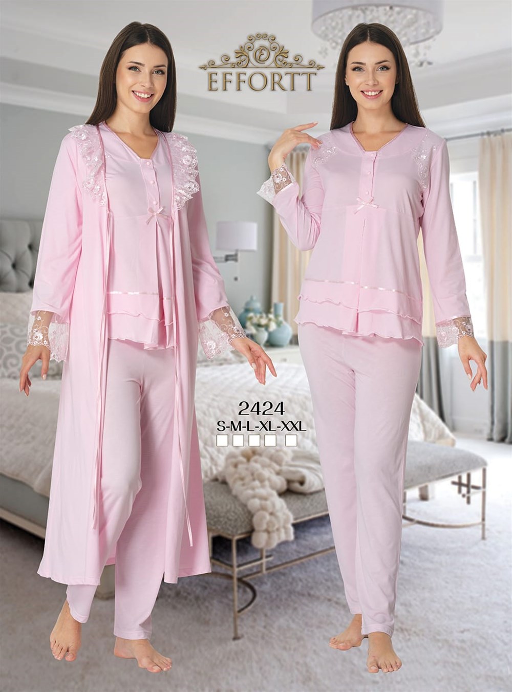 Effortt Lohusa Pijama, Sabahlık