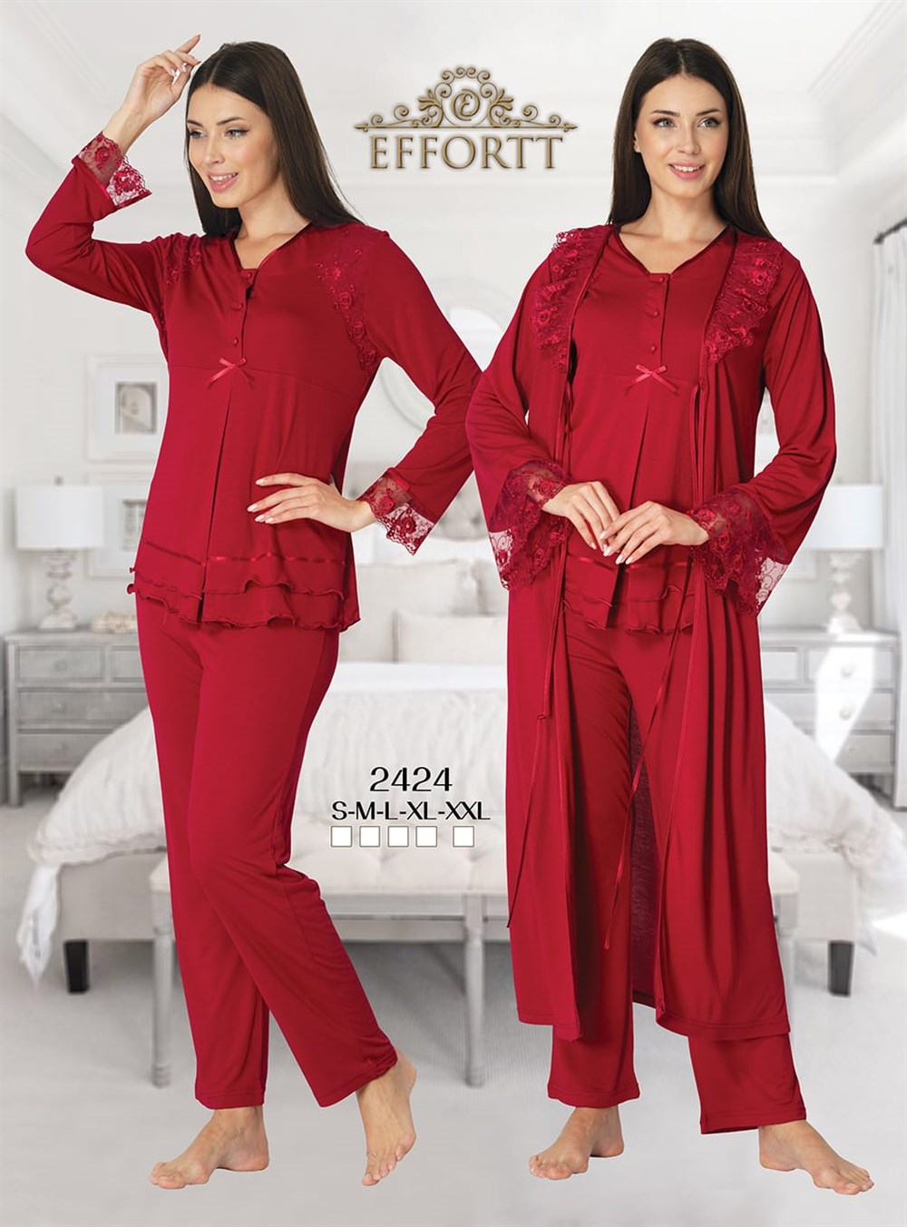 Effortt Lohusa Pijama, Sabahlık