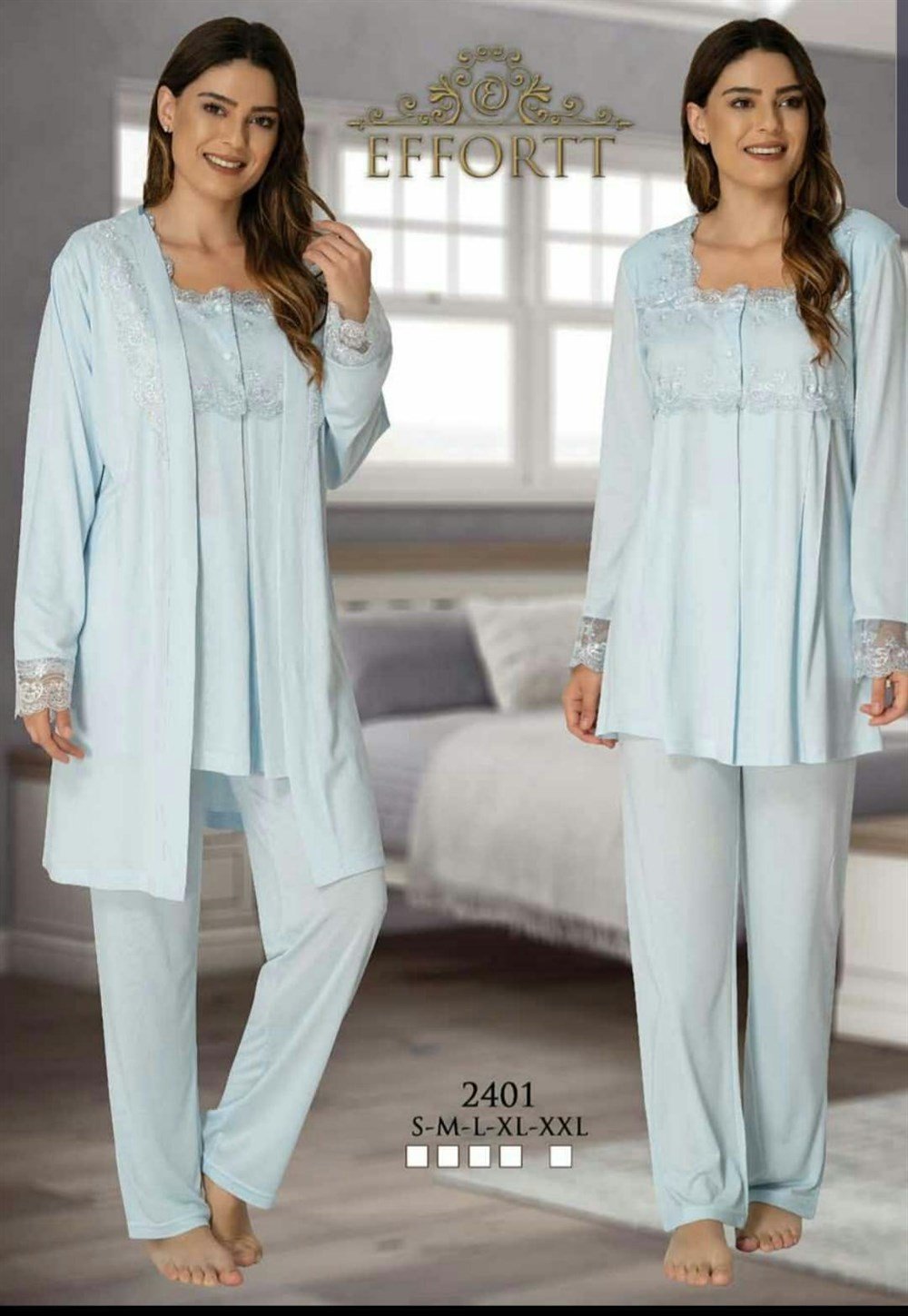 Effortt Lohusa Pijama, Sabahlık