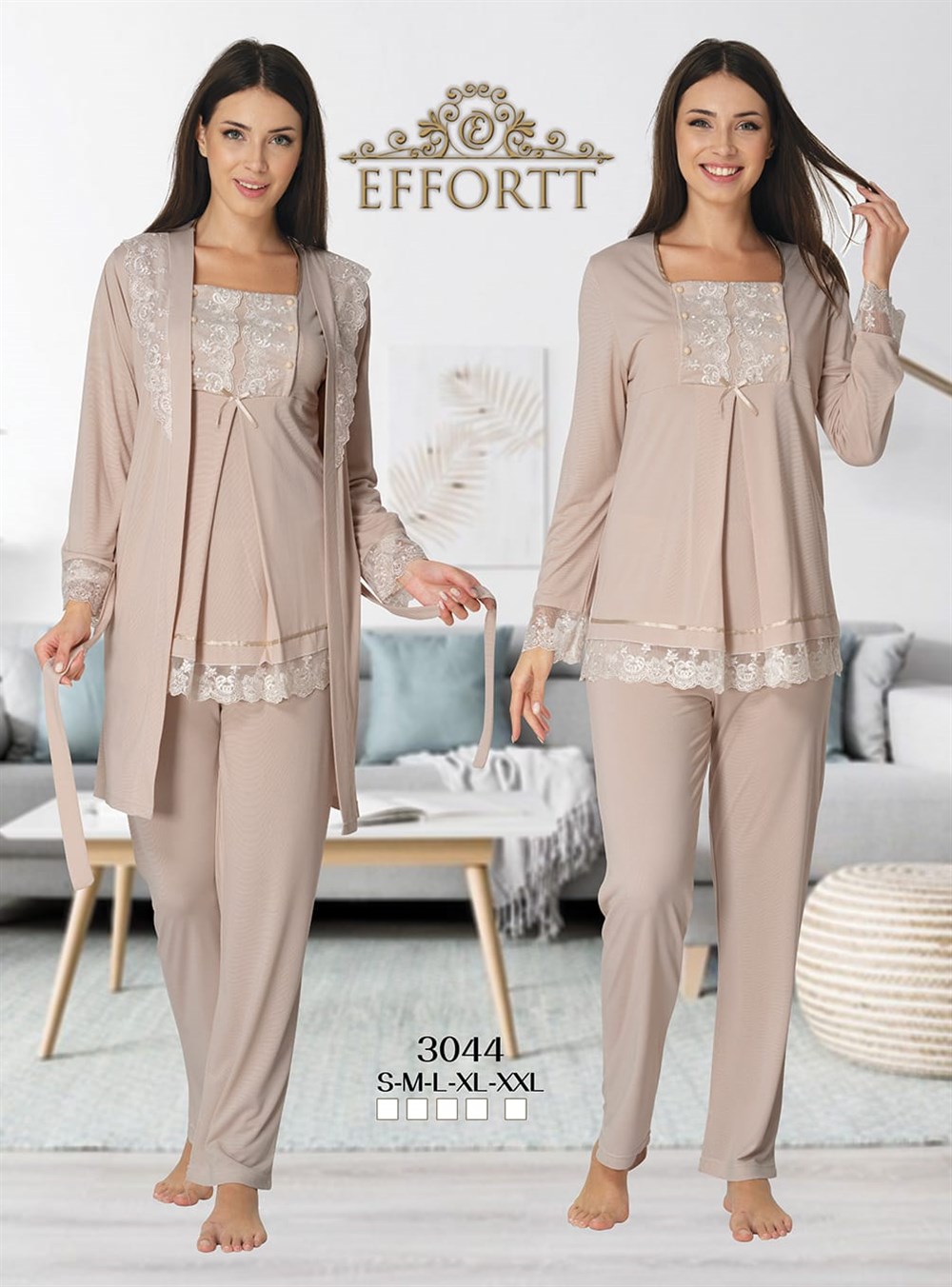 Effortt Lohusa Pijama, Sabahlık