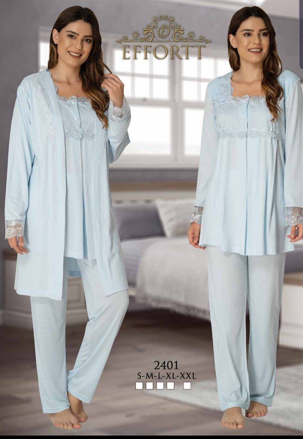 Effortt Lohusa Pijama, Sabahlık