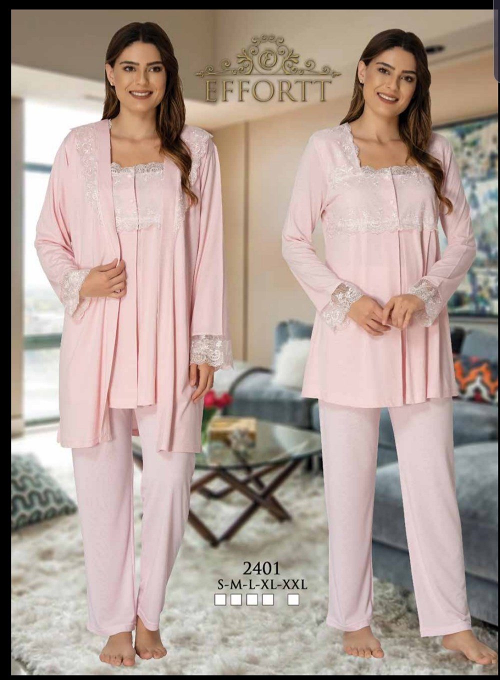 Effortt Lohusa Pijama, Sabahlık