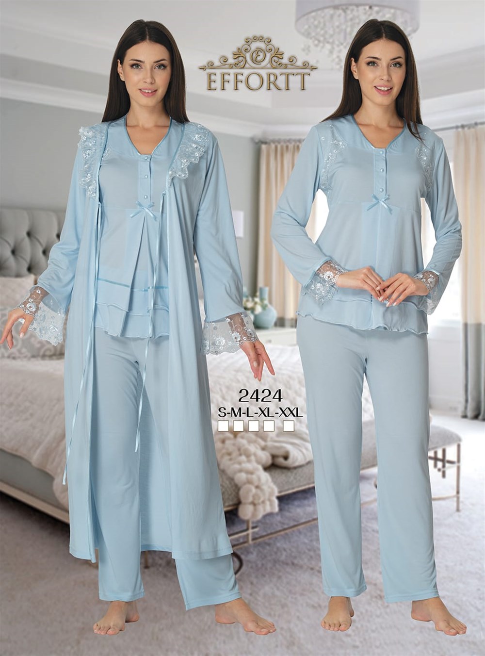 Effortt Lohusa Pijama, Sabahlık