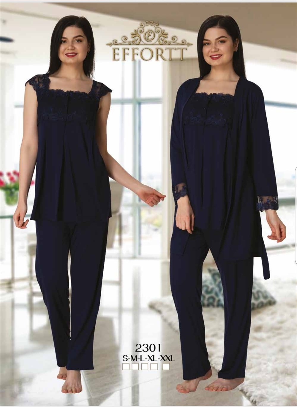 Effortt Lohusa Pijama, Sabahlık