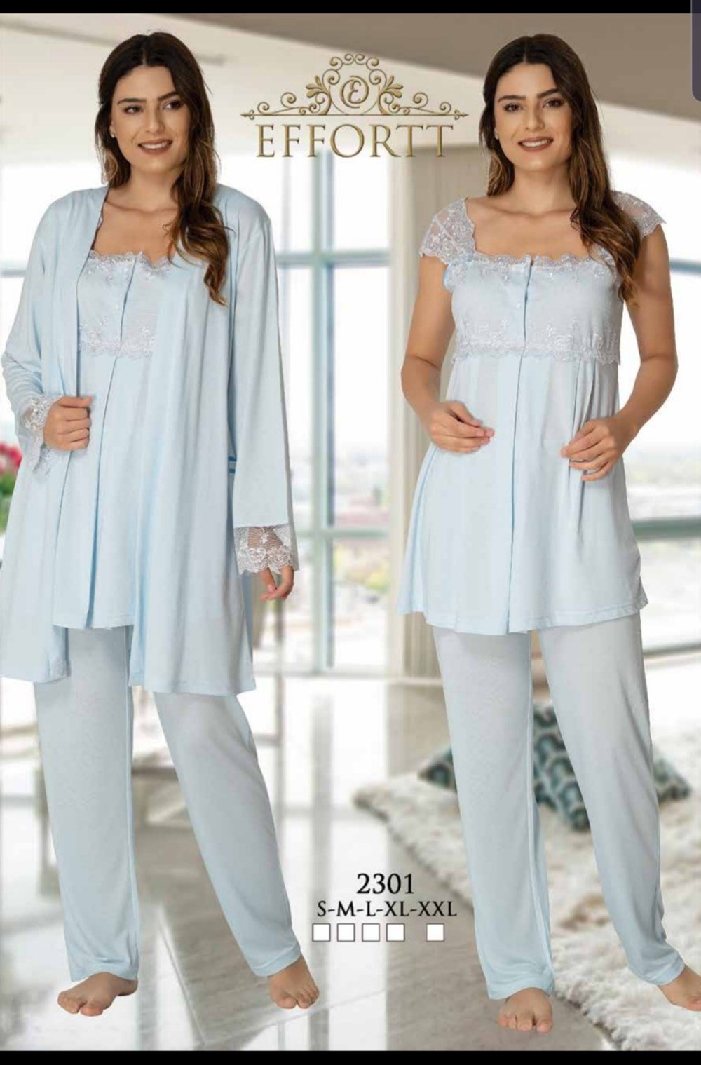 Effortt Lohusa Pijama, Sabahlık