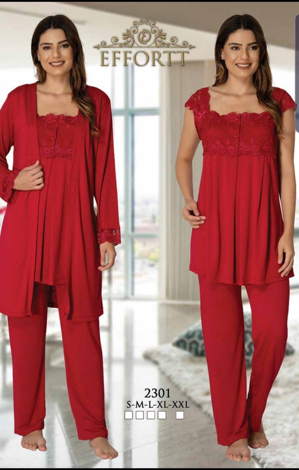 Effortt Lohusa Pijama, Sabahlık