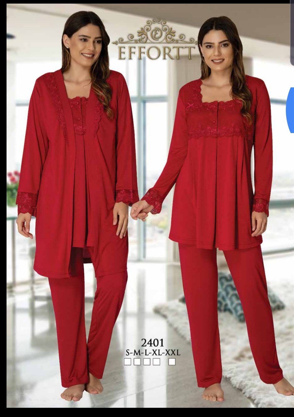 Effortt Lohusa Pijama, Sabahlık