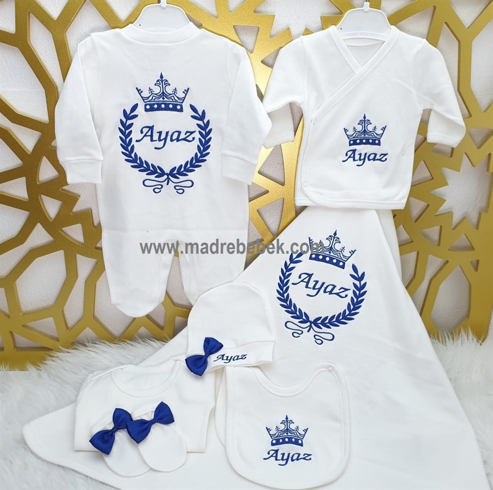 İsme Özel 10 Parça Hastane Çıkışı