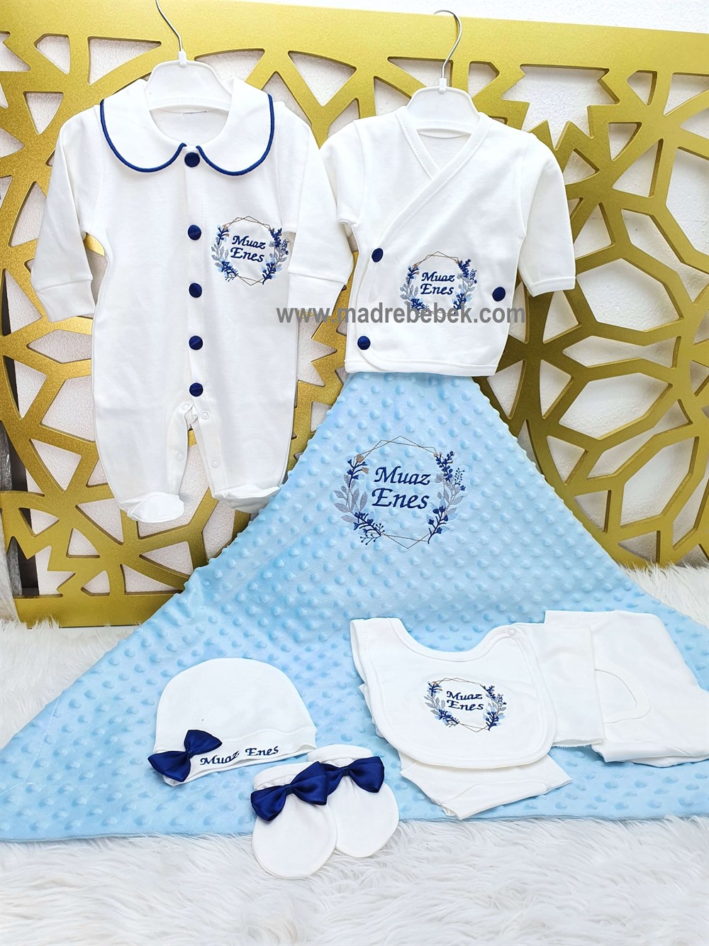 İsme Özel 10 Parça Hastane Çıkışı