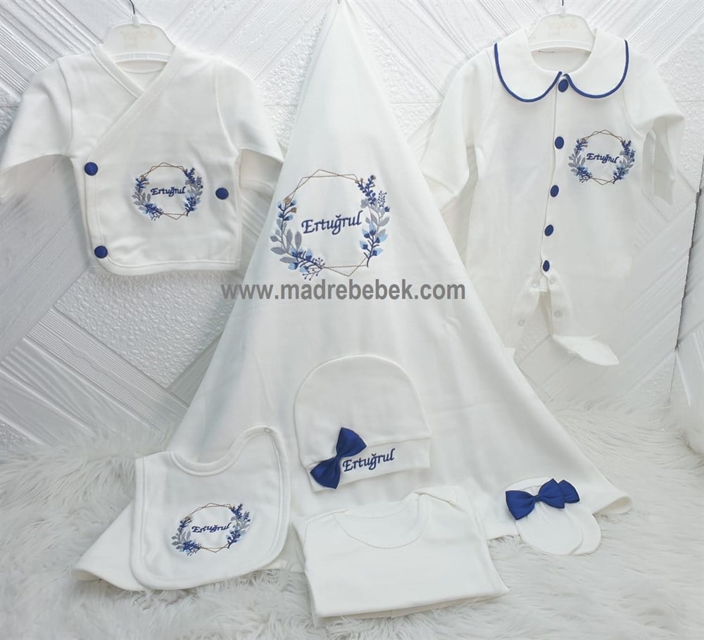 İsme Özel 10 Parça Hastane Çıkışı