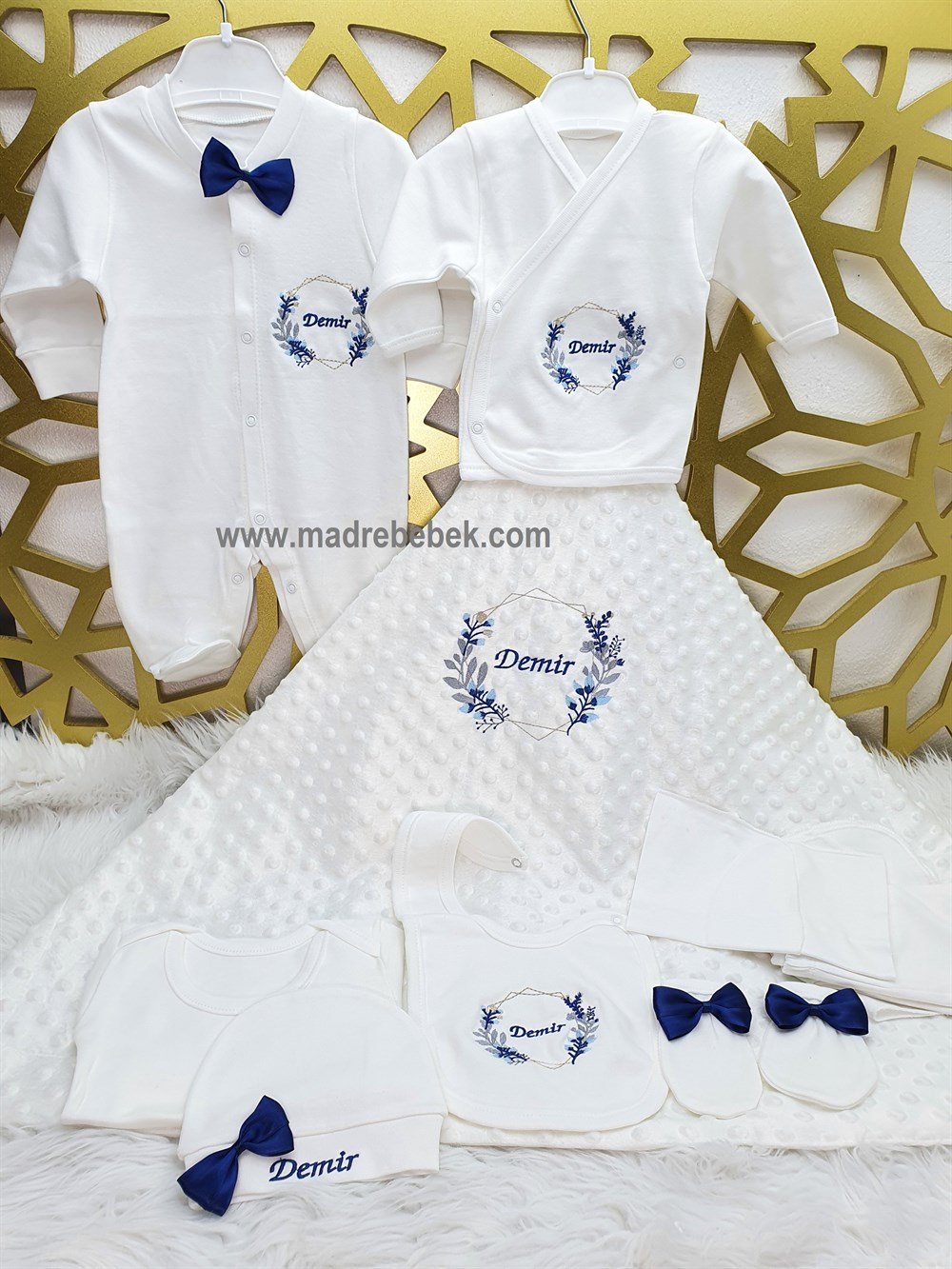 İsme Özel 10 Parça Hastane Çıkışı