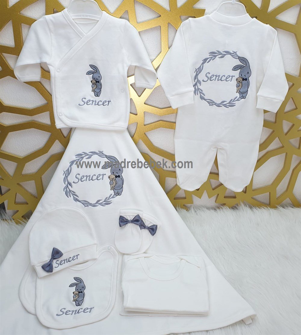 İsme Özel 10 Parça Hastane Çıkışı