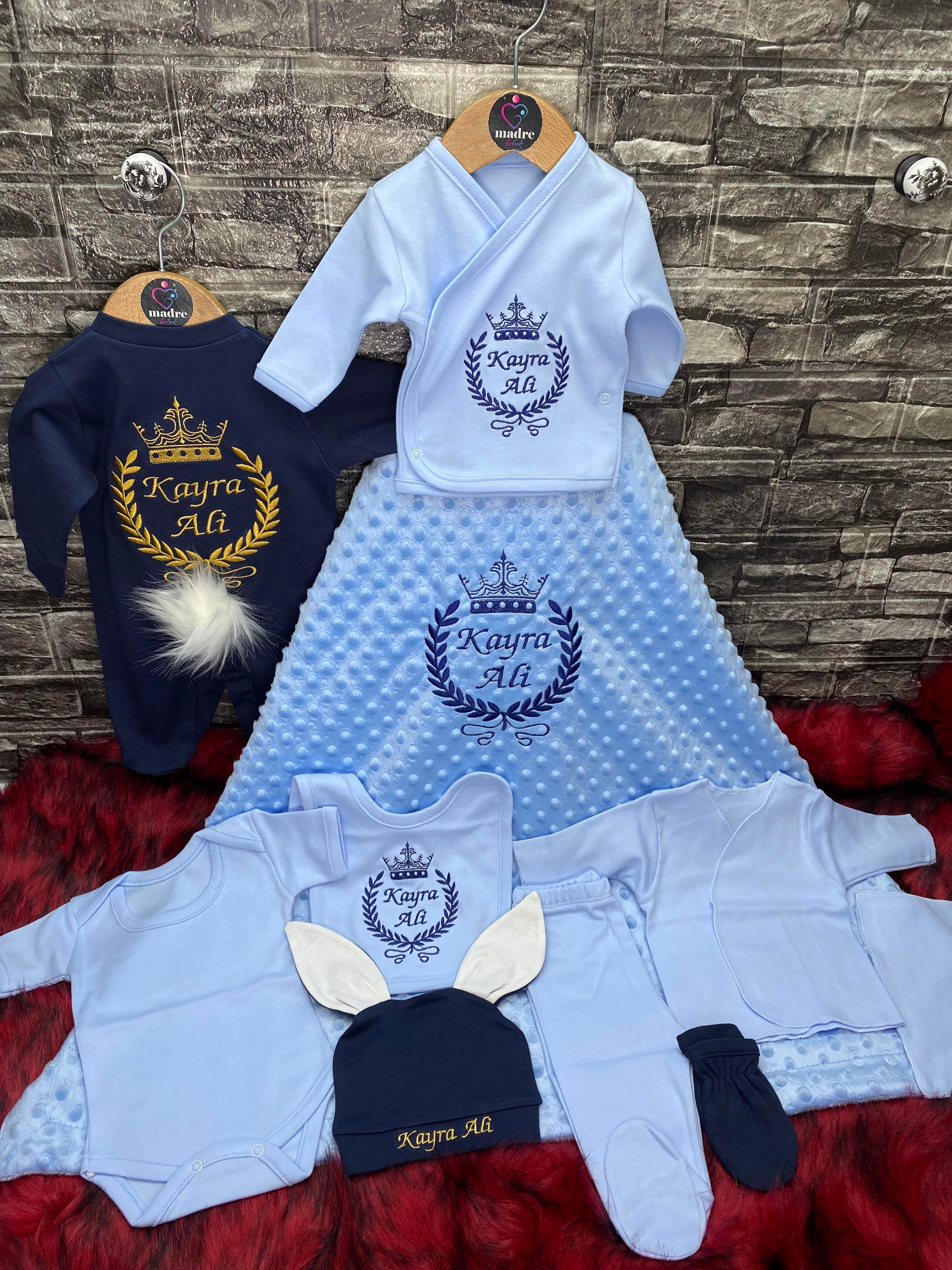 İsme Özel 10 Parça Hastane Çıkışı