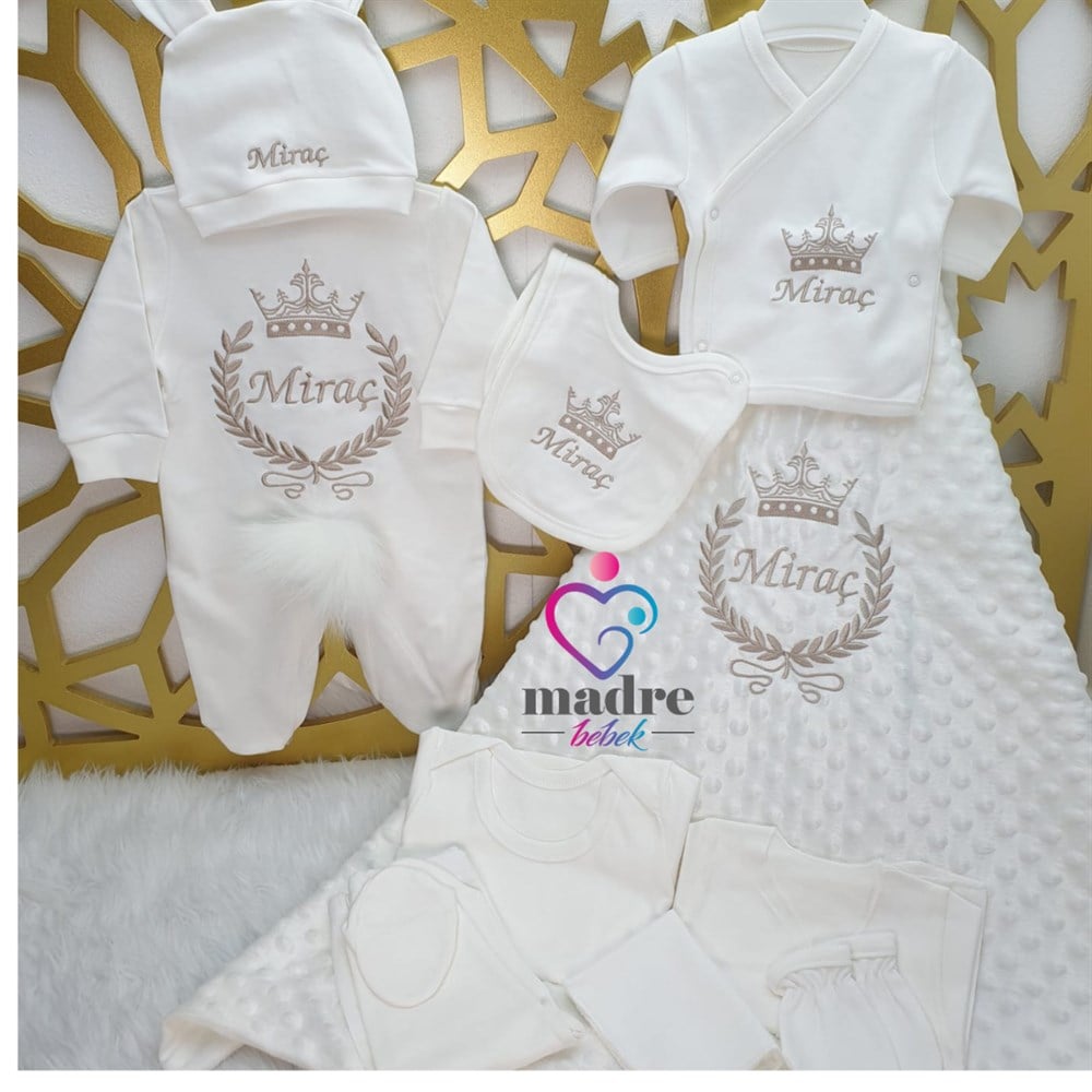 İsme Özel 10 Parça Hastane Çıkışı1