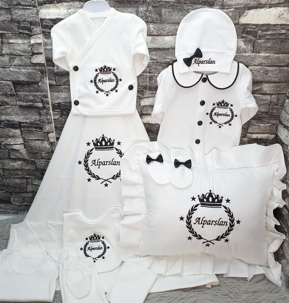 İsme Özel 11 Parça Hastane Çıkışı