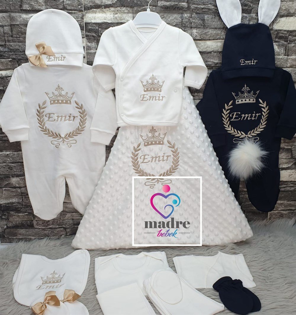 İsme Özel 13 Parça Hastane Çıkışı