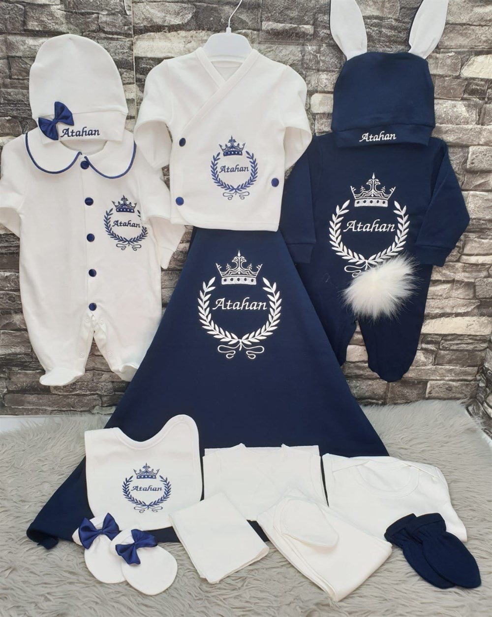 İsme Özel 13 Parça Hastane Çıkışı