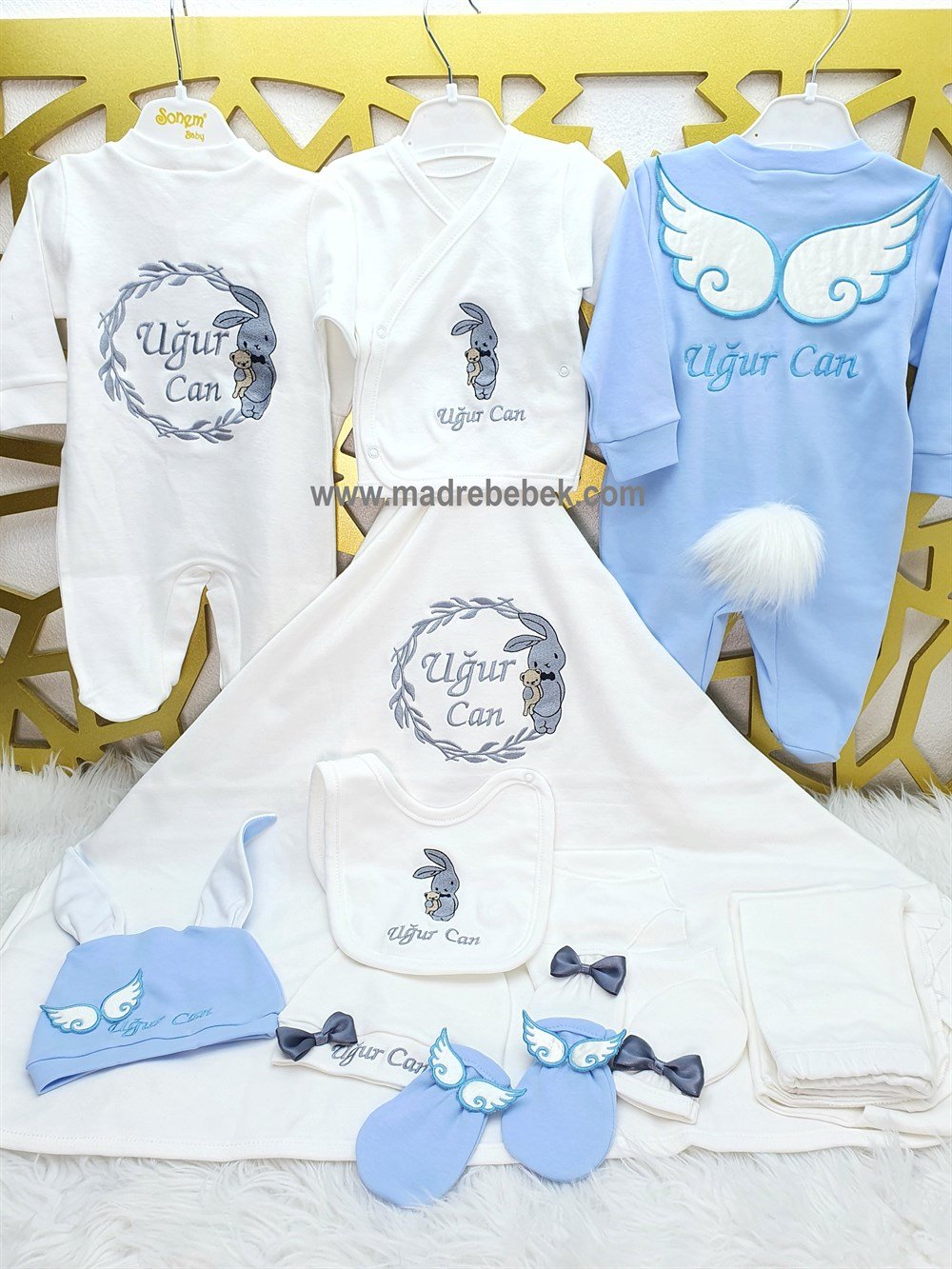 İsme Özel 13 Parça Hastane Çıkışı