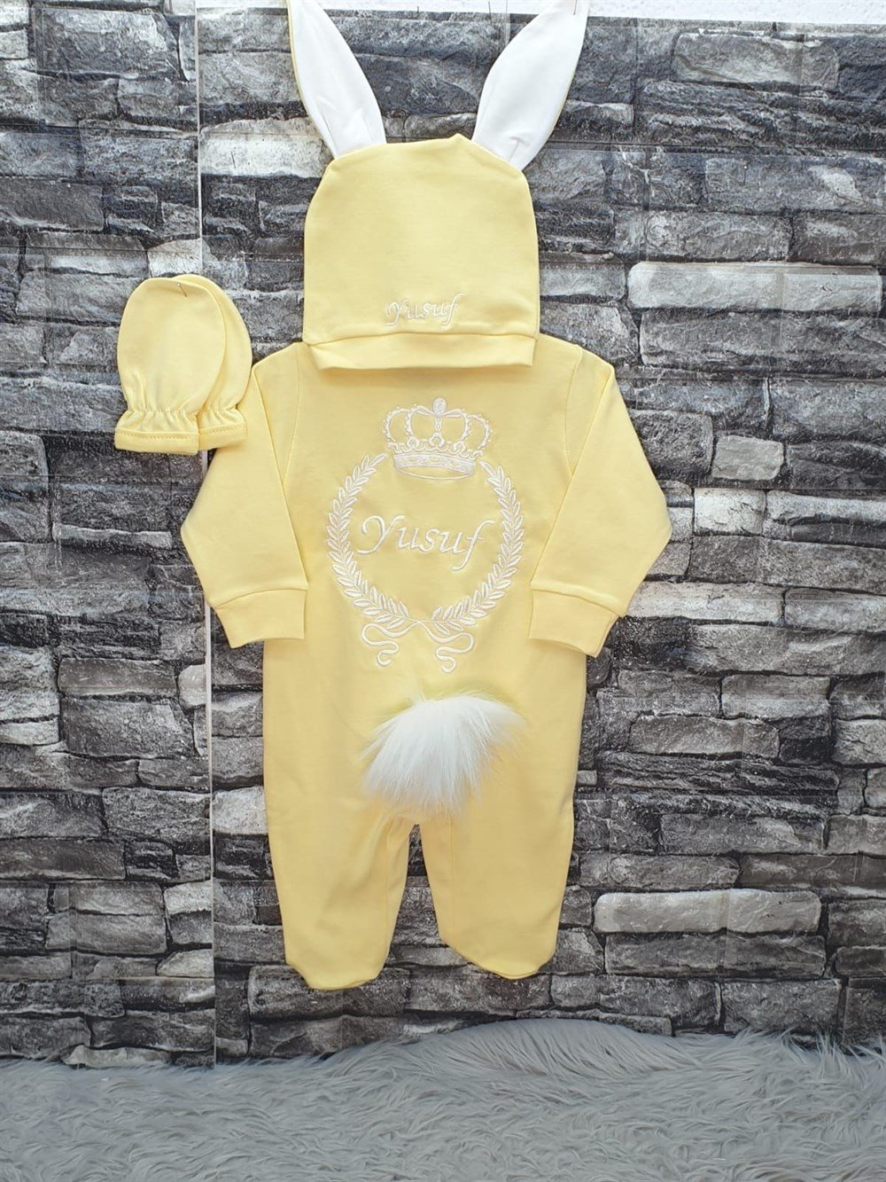 İsme Özel 3 Parça Hastane Çıkışı