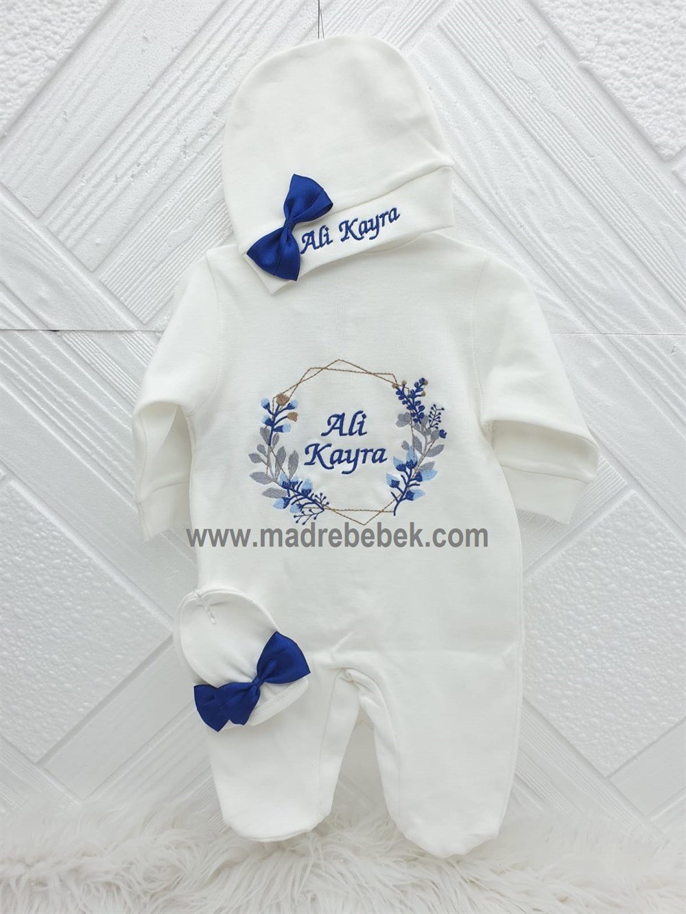 İsme Özel 3 Parça Hastane Çıkışı