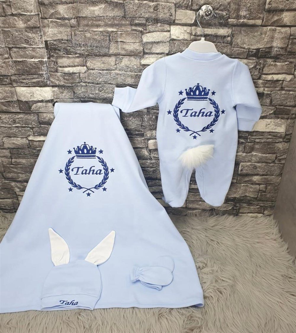 İsme Özel 4 Parça Hastane Çıkışı