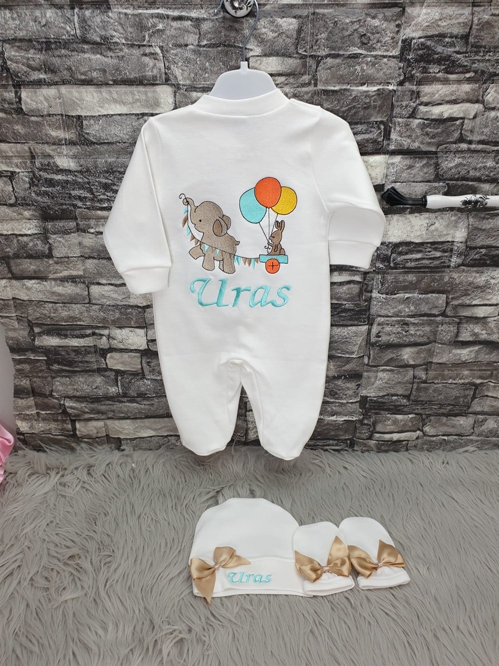 isme özel tulum set