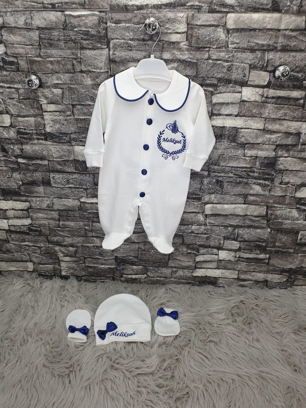 isme özel tulum set